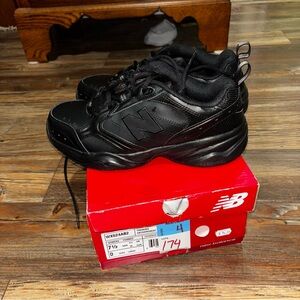New Balance Shoes Womens 7.5 Wide Black 624 Cross Training New WX624AB2
